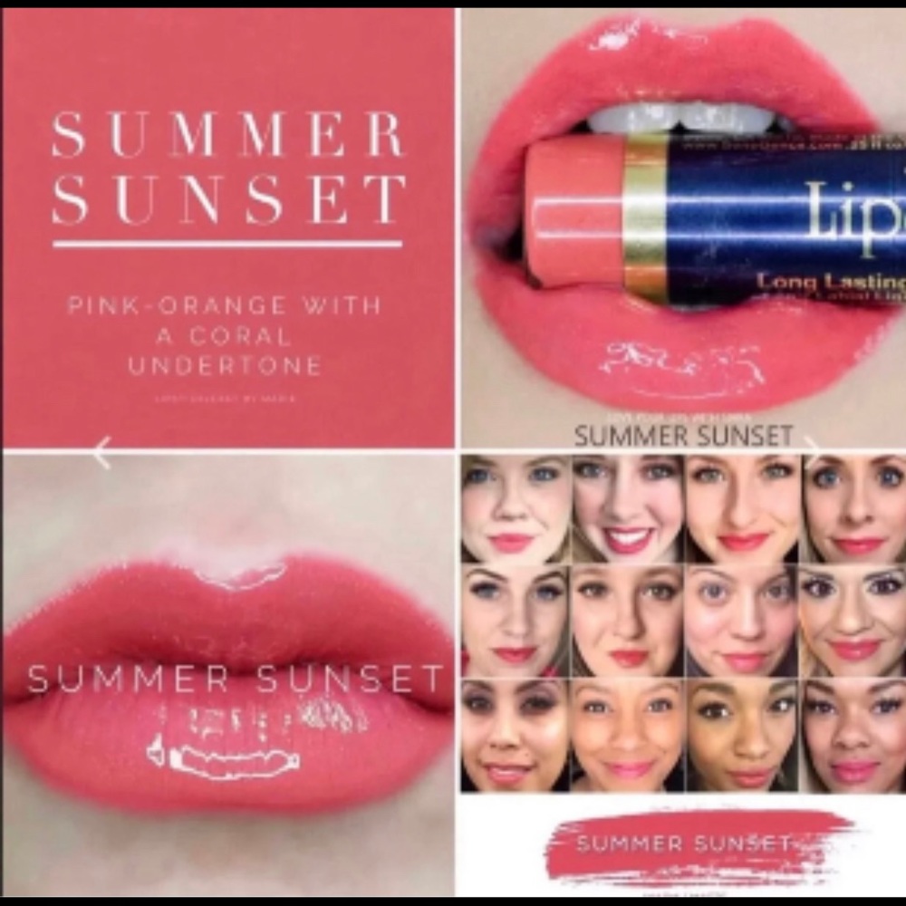 Lipsense summer sunset.
